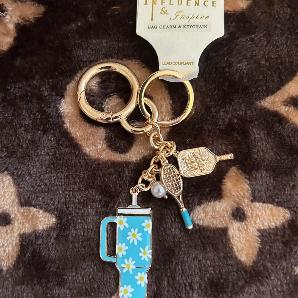 Flower Bag Charm - Picture 2 of 2